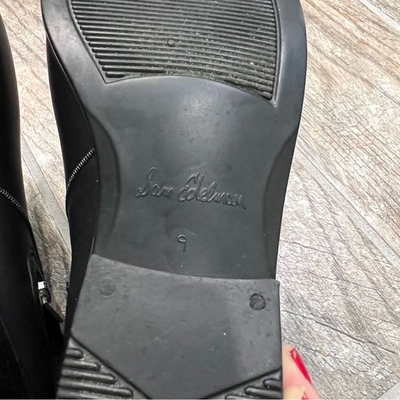 Sam Edelman Black Petty Rain Ankle Booties, Women’s Size 9 - Picture 4 of 11